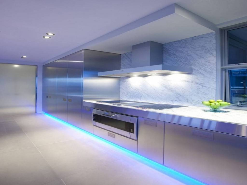 Линейные светодиодные светильники для кухни: обзор, фото | 1posvetu.ru