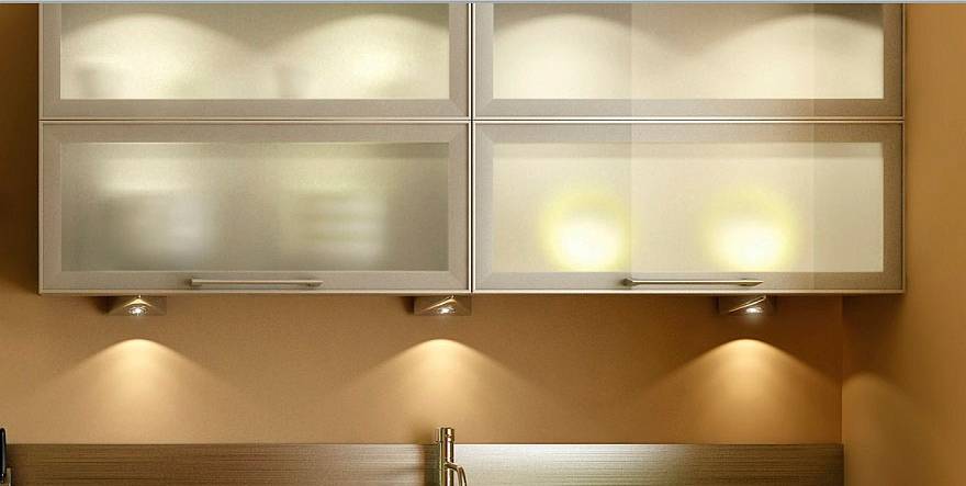 Варианты подсветки для кухни: как сделать светодиодную