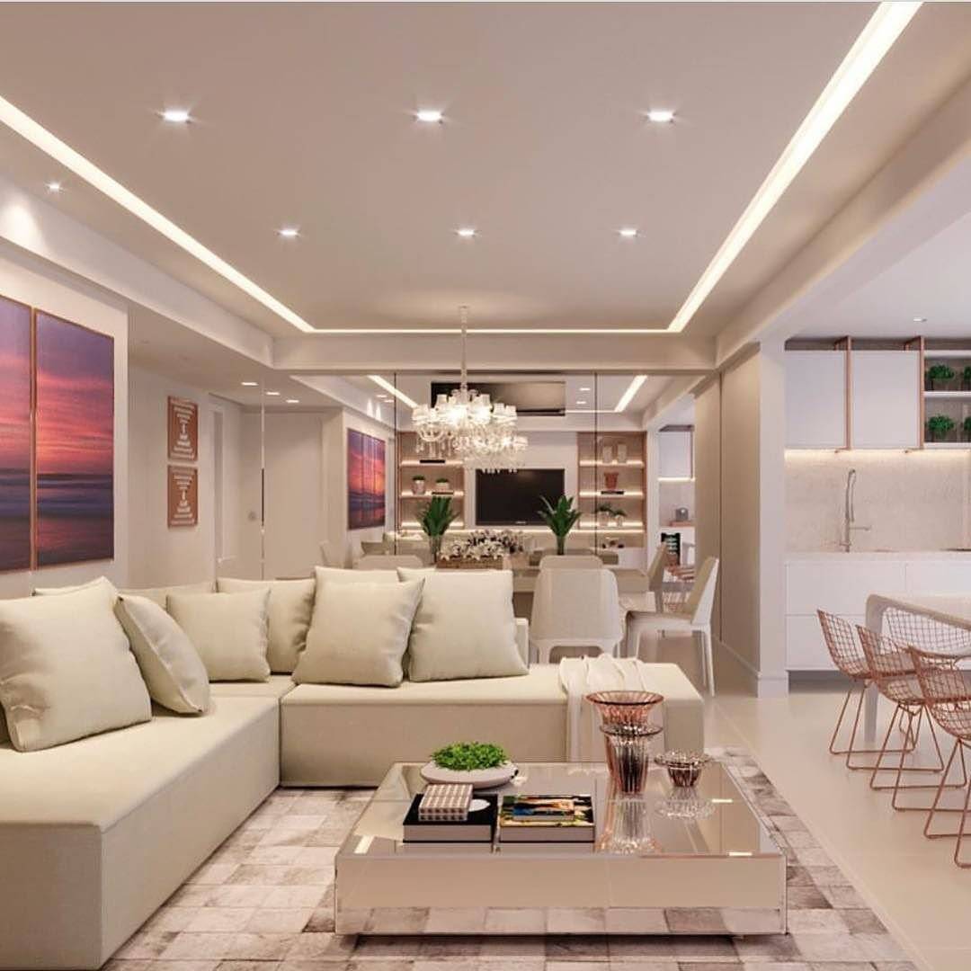 Дизайн гостиной: правильное освещение, мебель и обзор стилей