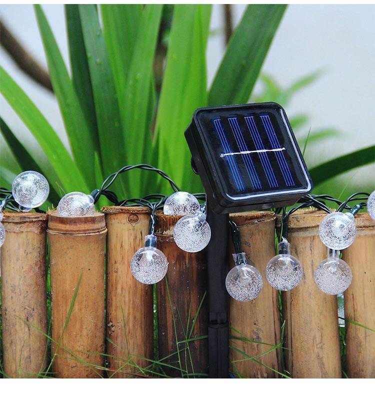 Обзор гирлянд на солнечных батареях для сада и улицы - led свет