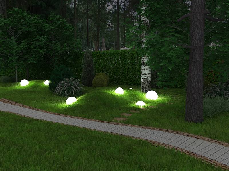 Обзор декоративного освещения деревьев и кустарников: советы по выбору