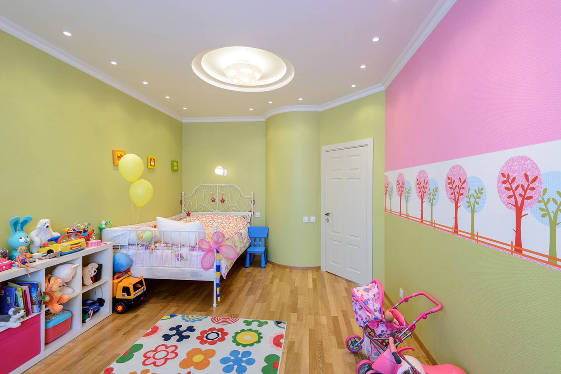 Освещение в детской комнате: виды, требования безопасности