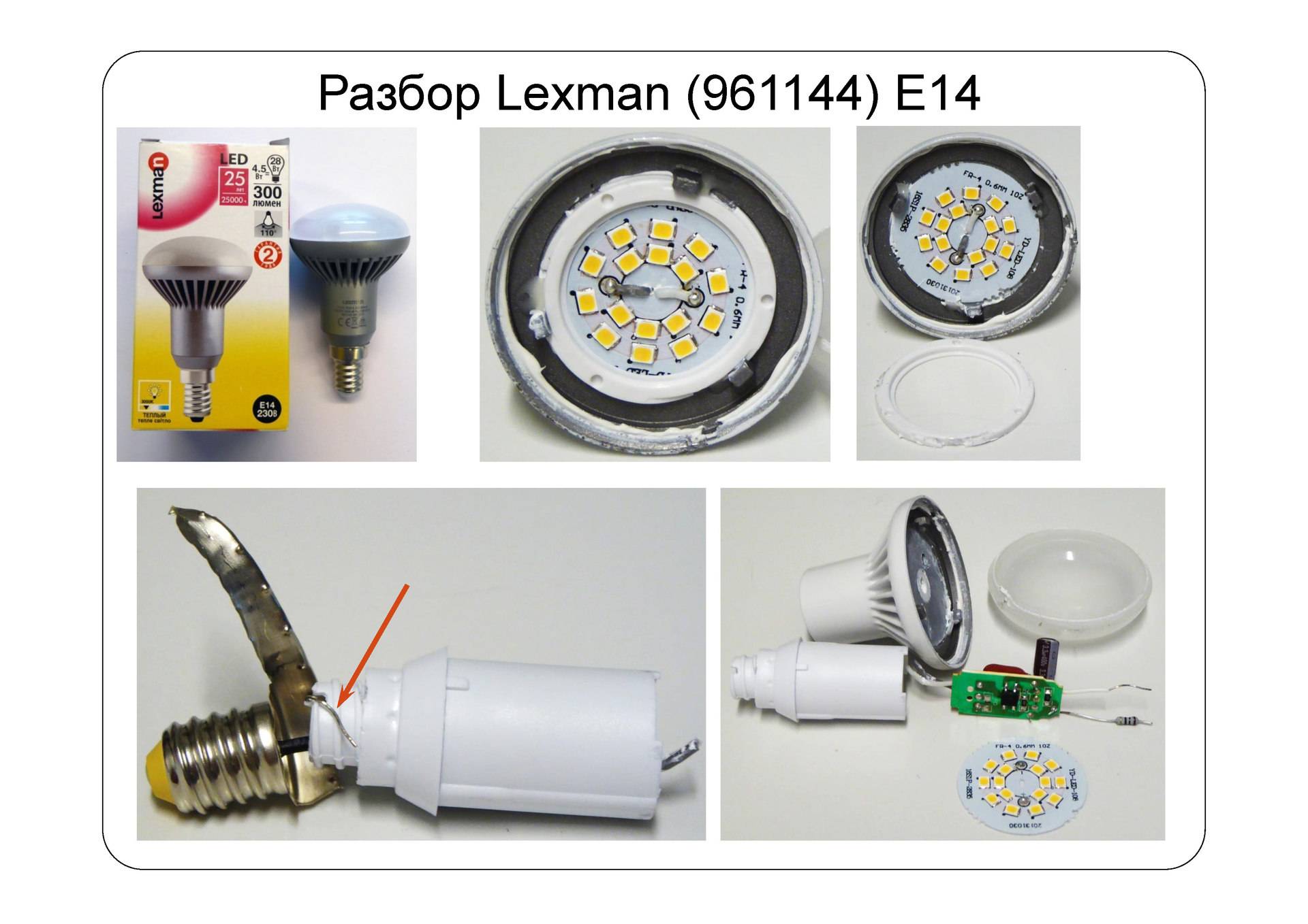 Рейтинг светодиодных ламп gx53