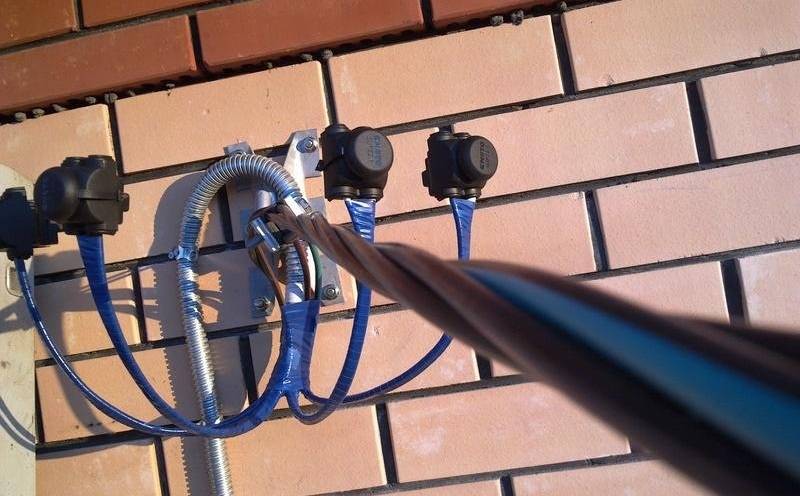 Соединение сип с медным кабелем: видео, способы, инструкция — ремонт и строительство