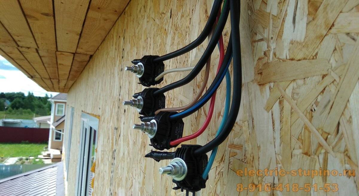 Подключение провода сип к дому. основные правила монтажа. правильный ввод провода сип в дом