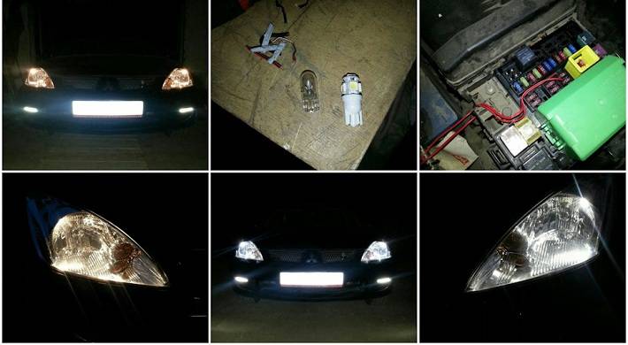Можно ли ставить светодиодные лампы в противотуманные фары по закону | автостук.ру