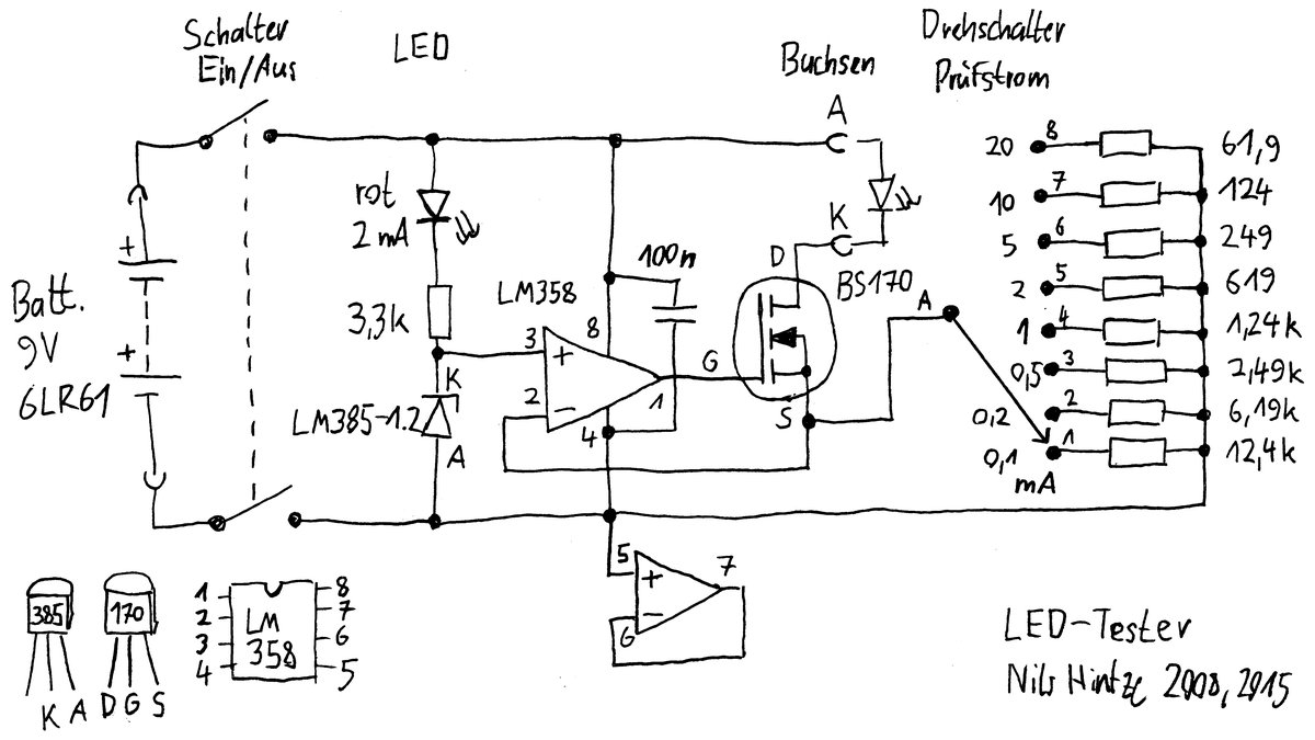 Как проверить светодиод мультиметром: светодиодная лампа и лента, smd