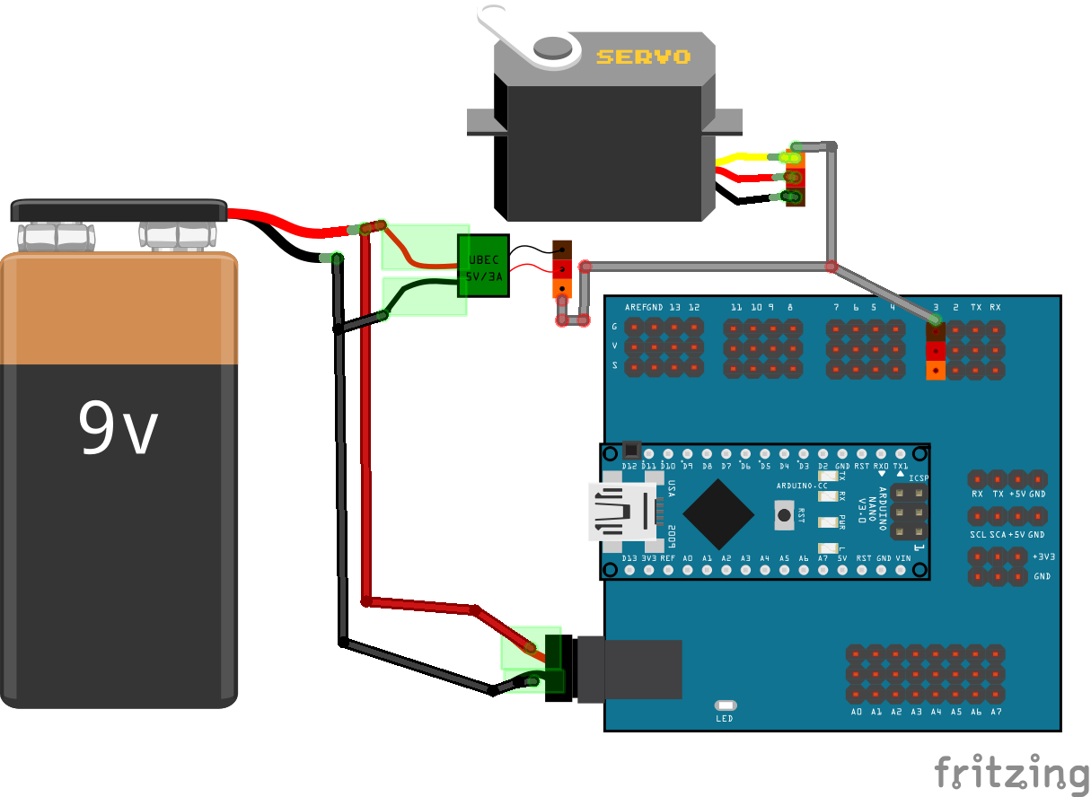 Управление сервоприводом на arduino
