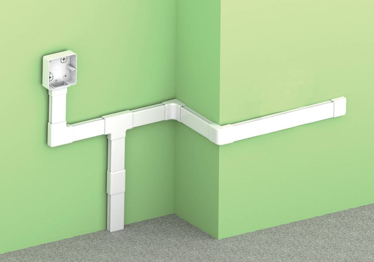 Крепление кабель-канала на кирпичной или бетонной стене: можно ли без сверления