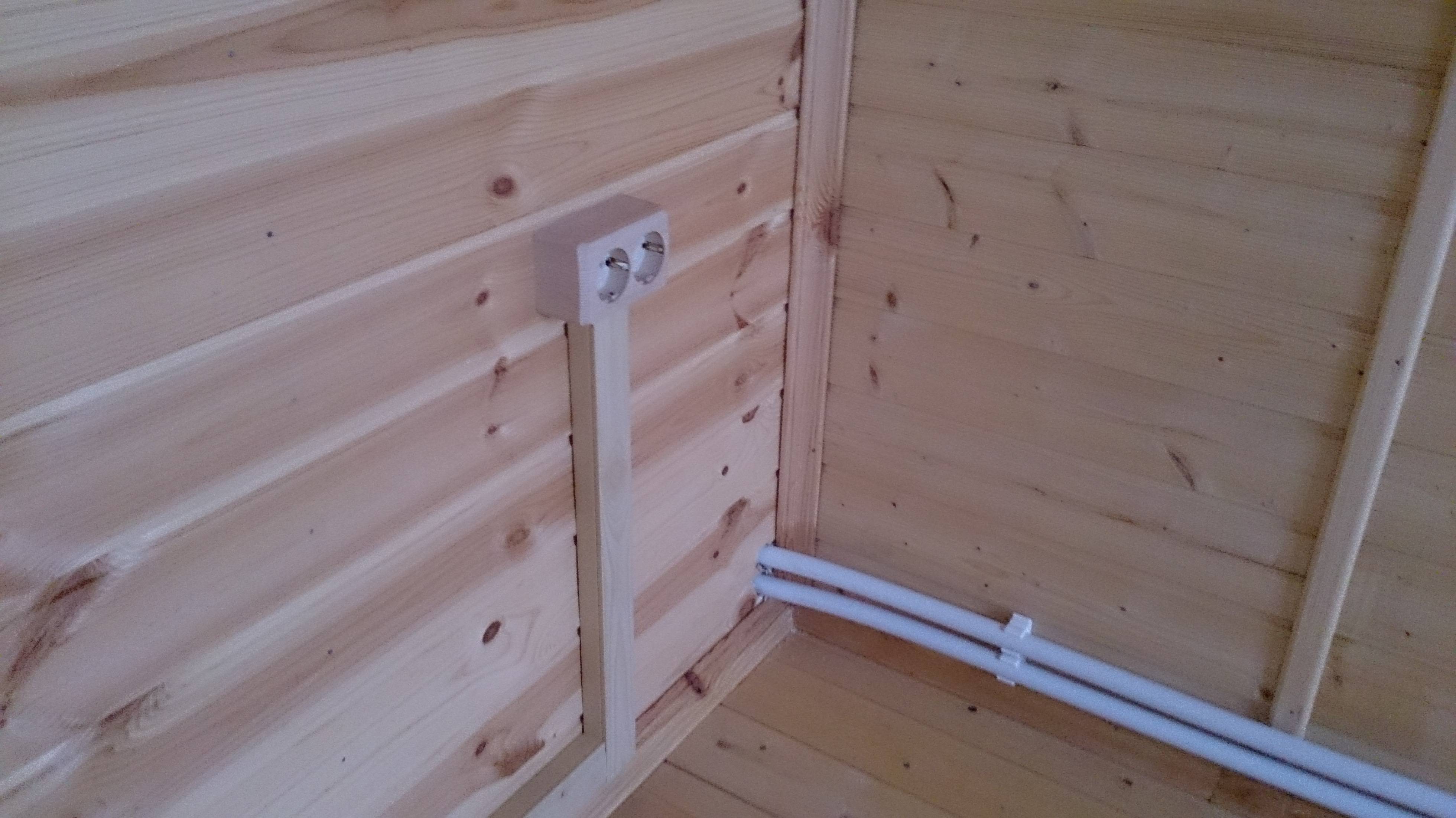 Скрытая проводка в деревянном доме – правила монтажа электропроводки