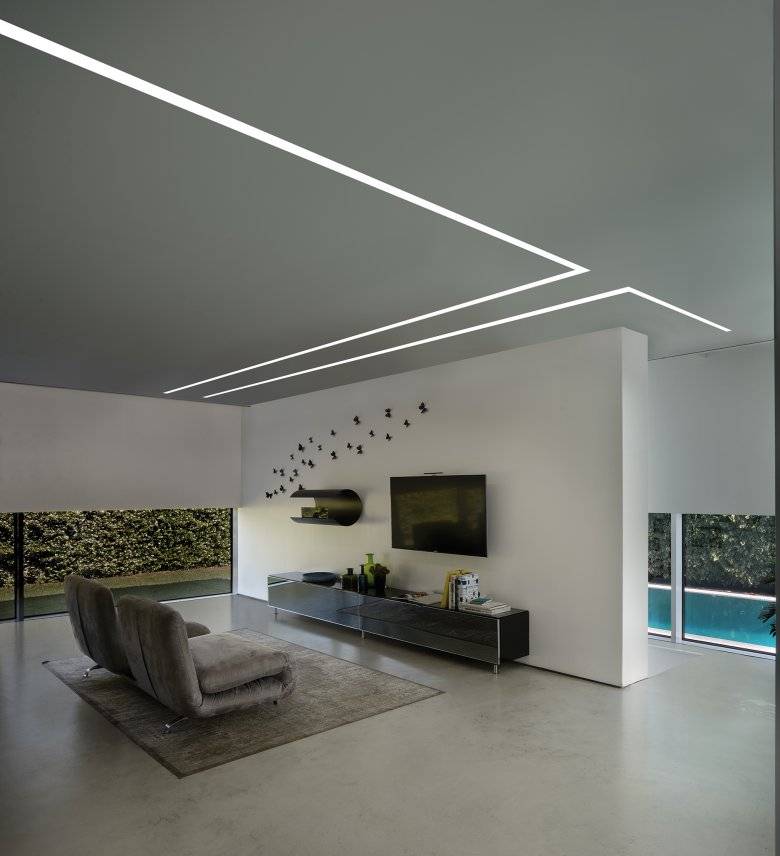Потолок с подсветкой: 100+ фото, идеи с светодиодной лентой, дюралайт, спотами, софитами