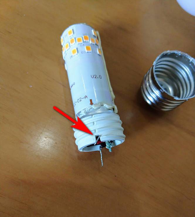 Ремонт светодиодной лампы, как отремонтировать лампу