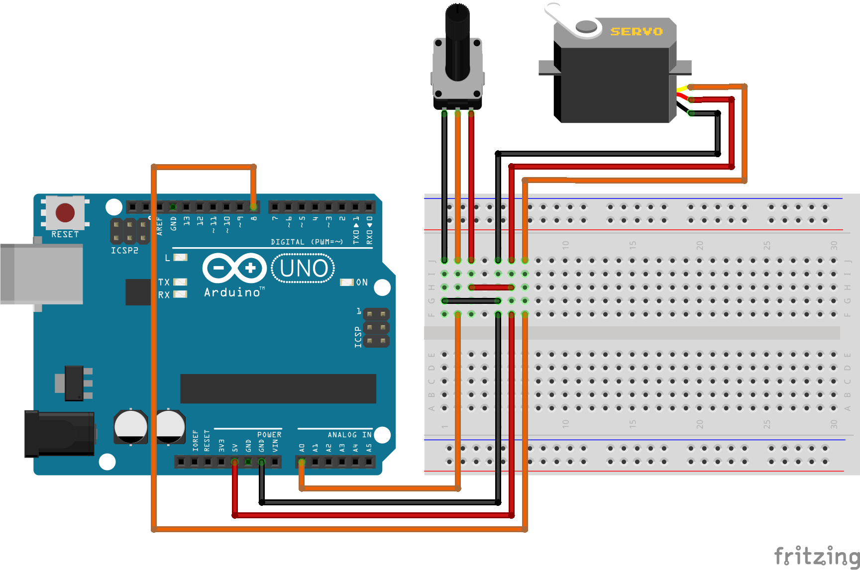 How to control servo motors with arduino (3 examples)