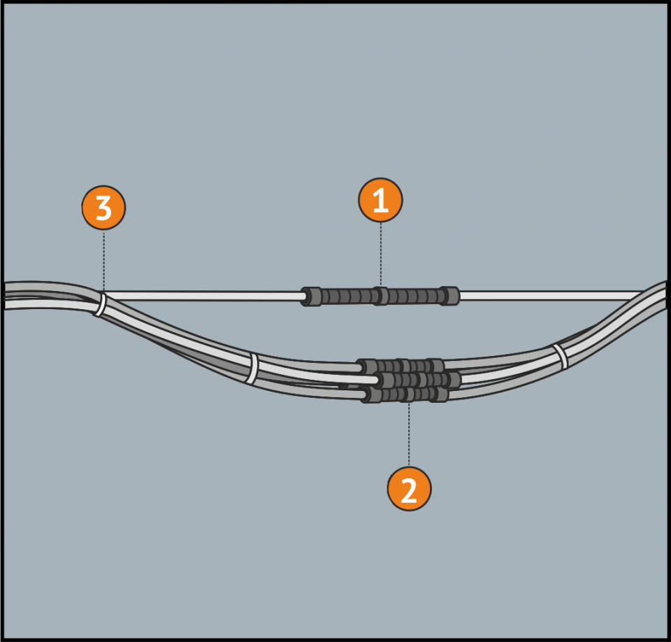 Соединение двух проводов СИП 2. Соединитель для провода СИП 2х16. Соединительная муфта для СИП 2 В пролете. Соединить два СИП 16.