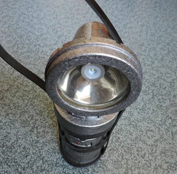 Как зарядить щелочной шахтерский фонарь