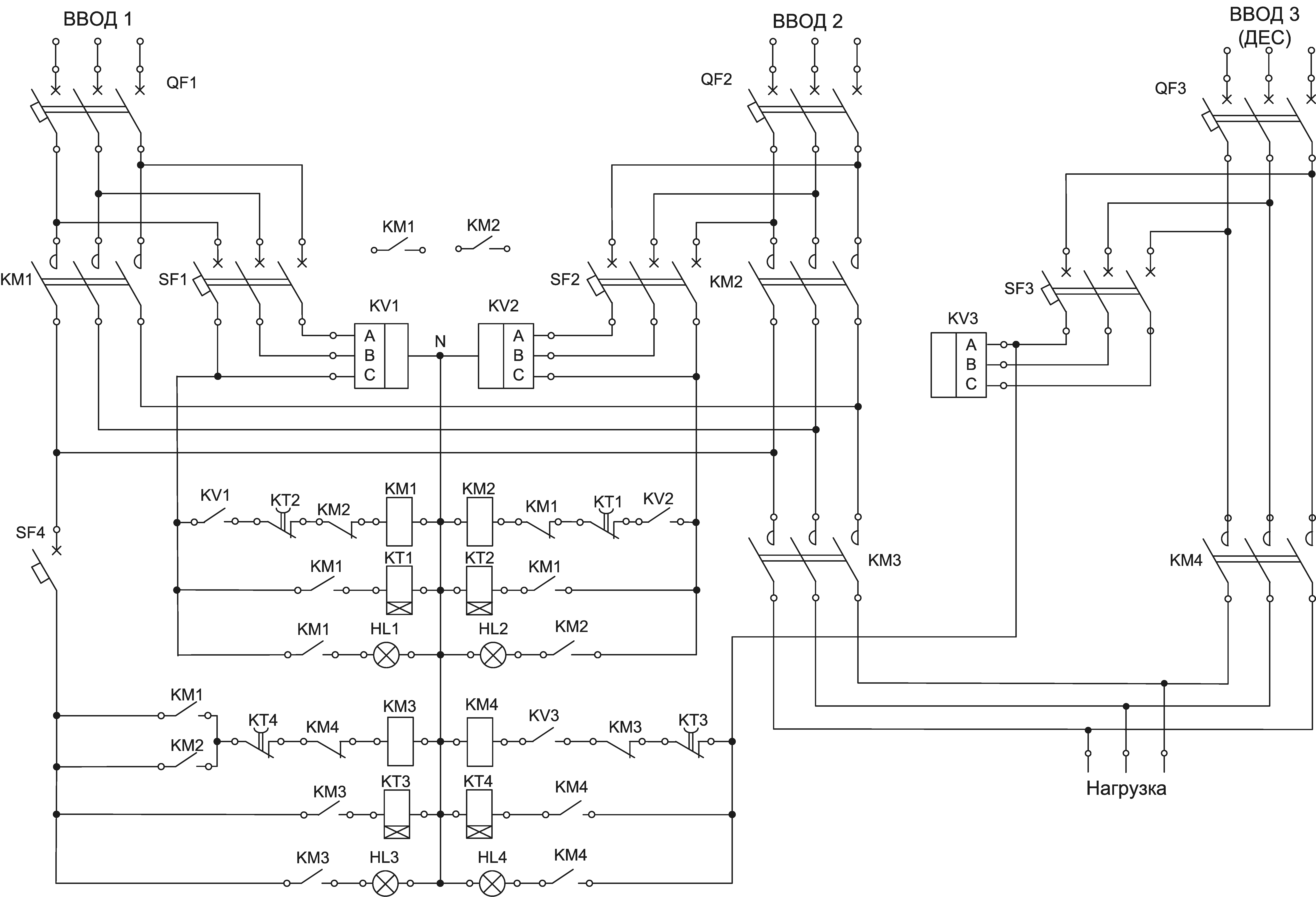 Схема подключения бензиновых генераторов с блоком авр