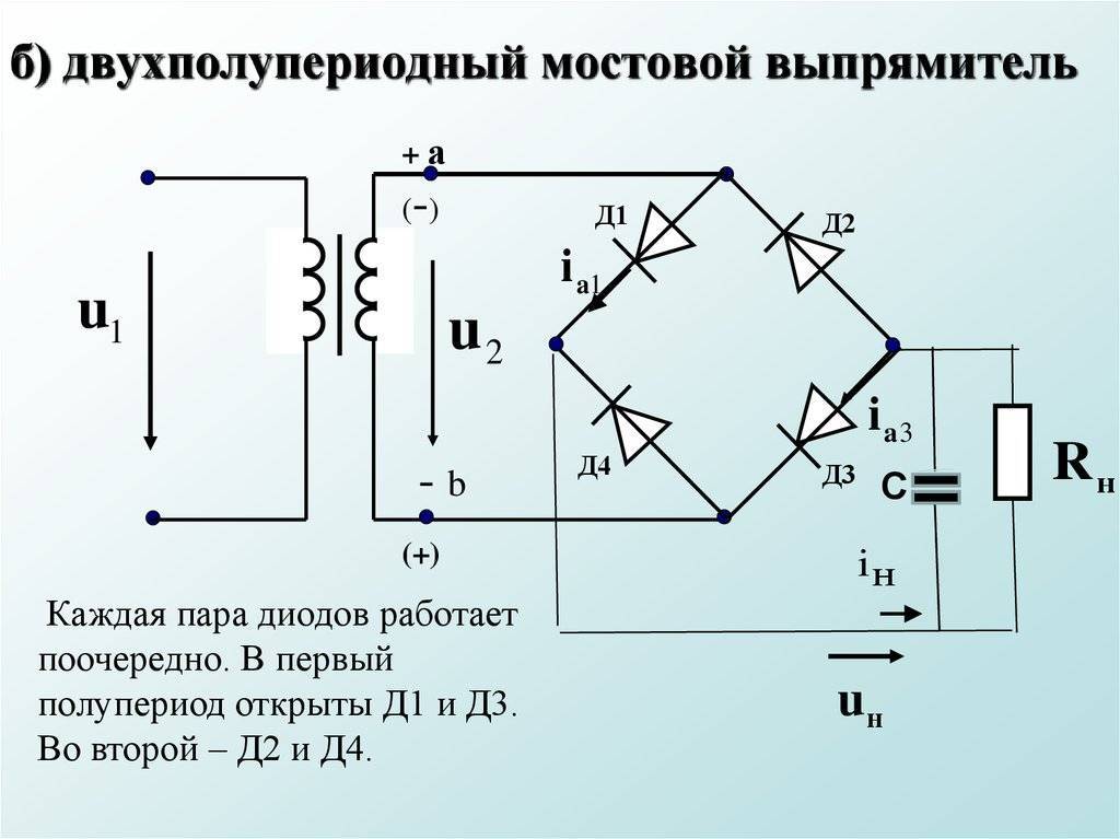 Как подсоединить диодный мост - moy-instrument.ru - обзор инструмента и техники