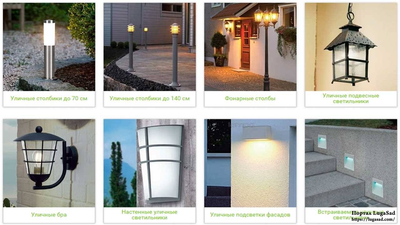 Садовые светильники: установка, подбор, советы по монтажу