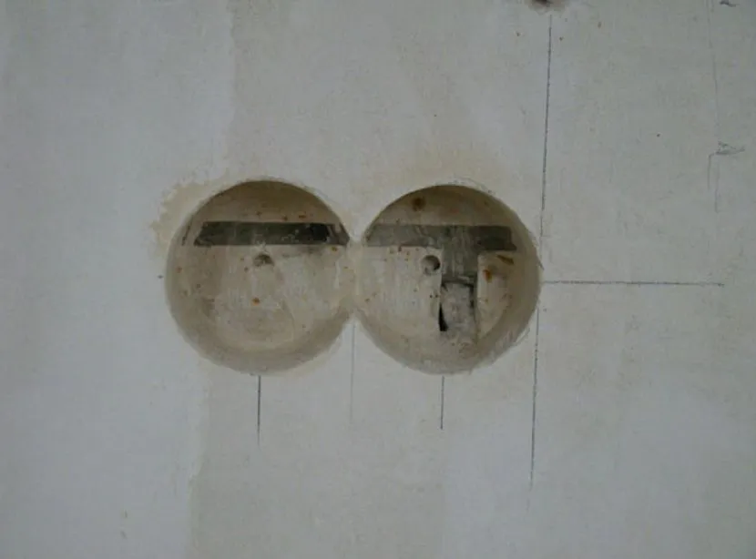 Установка подрозетников в бетонные стены и тонкие перегородки из гипсокартона