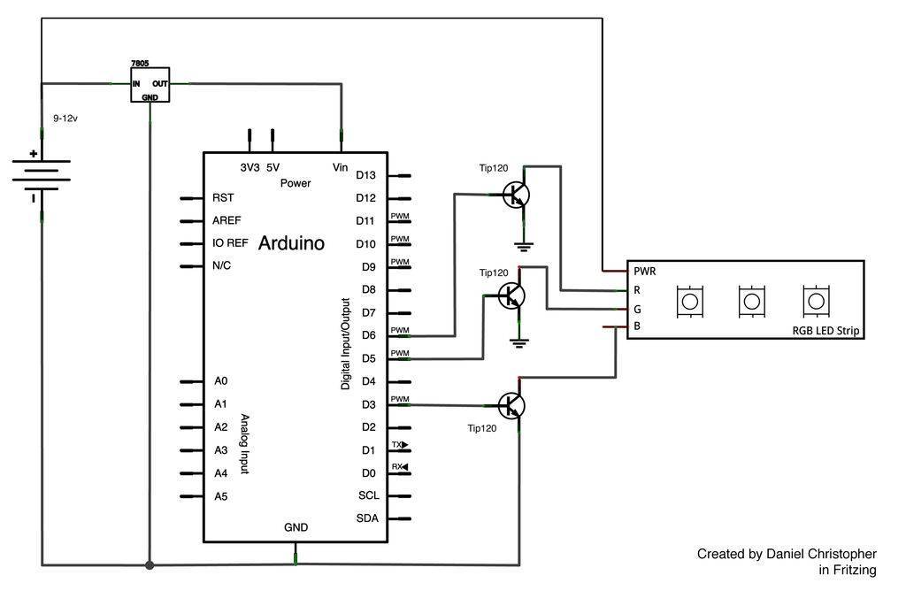 Адресные светодиоды ws2812b и ардуино: подключение и управление (эффекты в скетч)