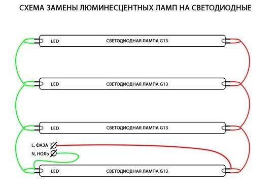Схемы подключения люминесцентных ламп: обзор популярных методов