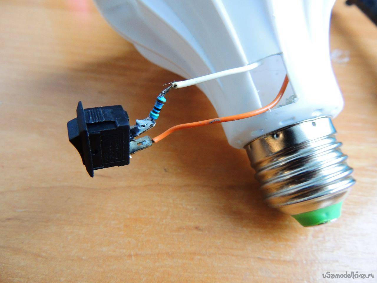 Светодиодная лампа своими руками: как и из каких материалов сделать самостоятельно