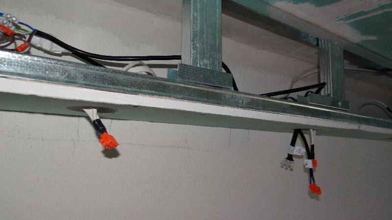 Прокладка кабеля в гипсокартоне: проводка под гипсокартоном, последовательность монтажа электропроводки