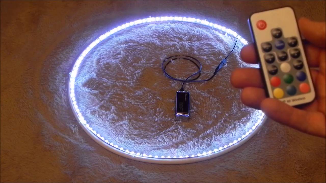 Кольцевая лампа своими руками: со светодиодной лентой для фотосъемки