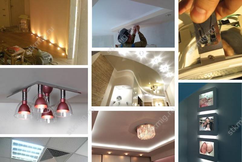 Лампочки для натяжного потолка: какой тип выбрать