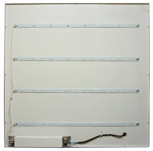 Светодиодные светильники для потолка армстронг: лучшее световое решение в учреждении или офисе