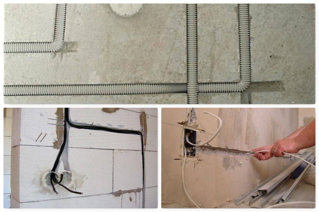 Как правильно проложить электропроводку в стенах из гипсокартона