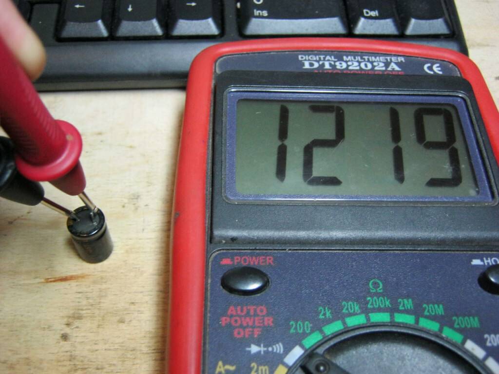 Как проверить конденсатор: проверяем работоспособность конденсатора мультиметром