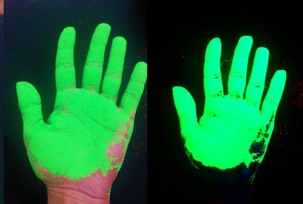 Как сделать светящуюся краску в домашних условиях, люминесцентная, флуоресцентная краска своими руками