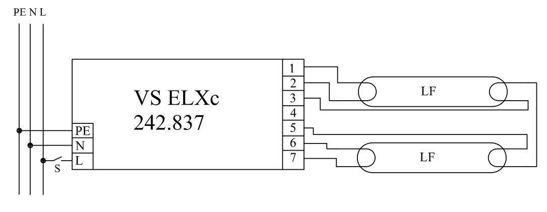 Nb etl 236 ea3 схема принципиальная. подключение и ремонт баластника для люминесцентных ламп