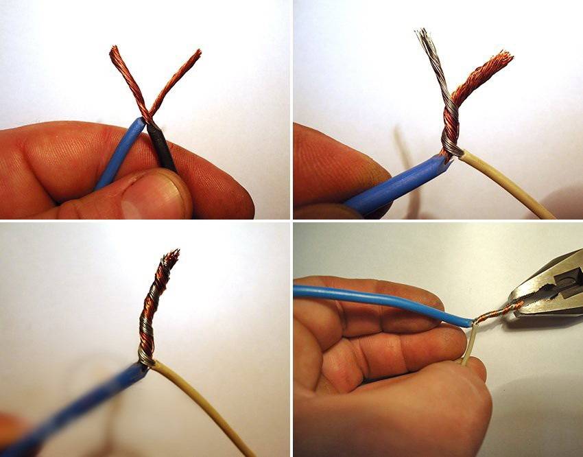 Как правильно сделать скрутку проводов