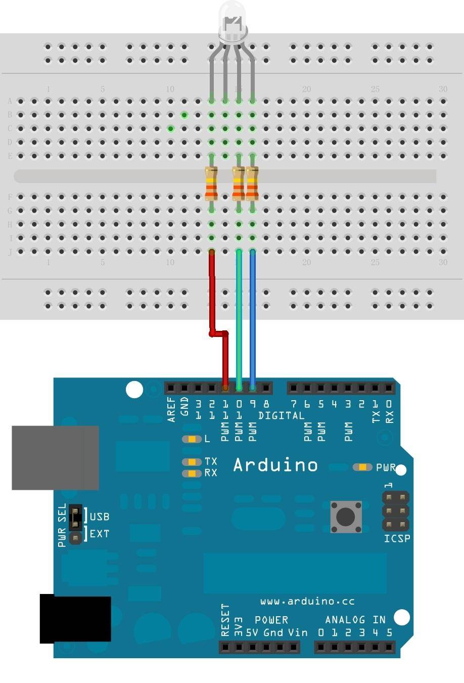 Инструкция по подключению arduino к адресной светодиодной ленте