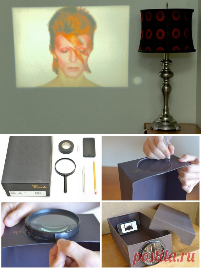 Изготовление самодельного проектора в домашних условиях