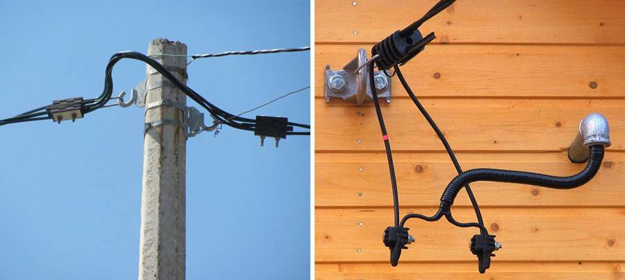 Выполняем монтаж сип провода на дом своими руками: пошагово +видео