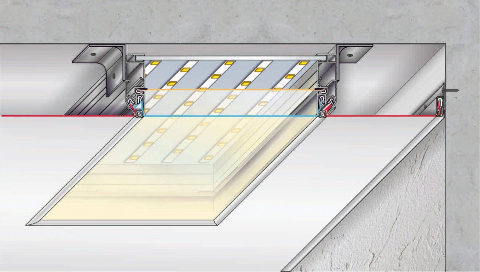 Светодиодные панели на потолок: виды, конструкция и способы установки