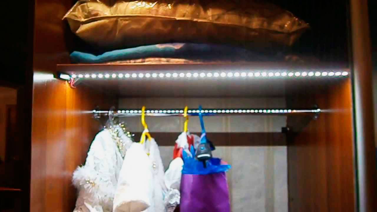 Освещение в шкафу-купе: для чего, чем можно и как правильно сделать подсветку