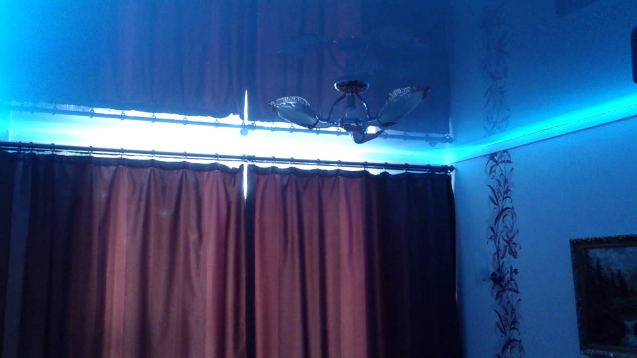 Ночник на шторы: варианты светодиодной подсветки, карниз и гардина с подсветкой