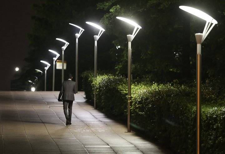 Освещение городских улиц и дорог, современные уличные светильники