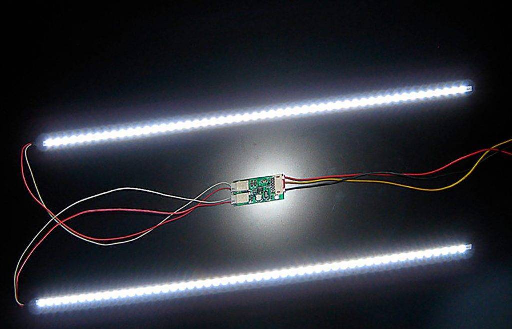 Схемы и правила подключения светодиодной ленты