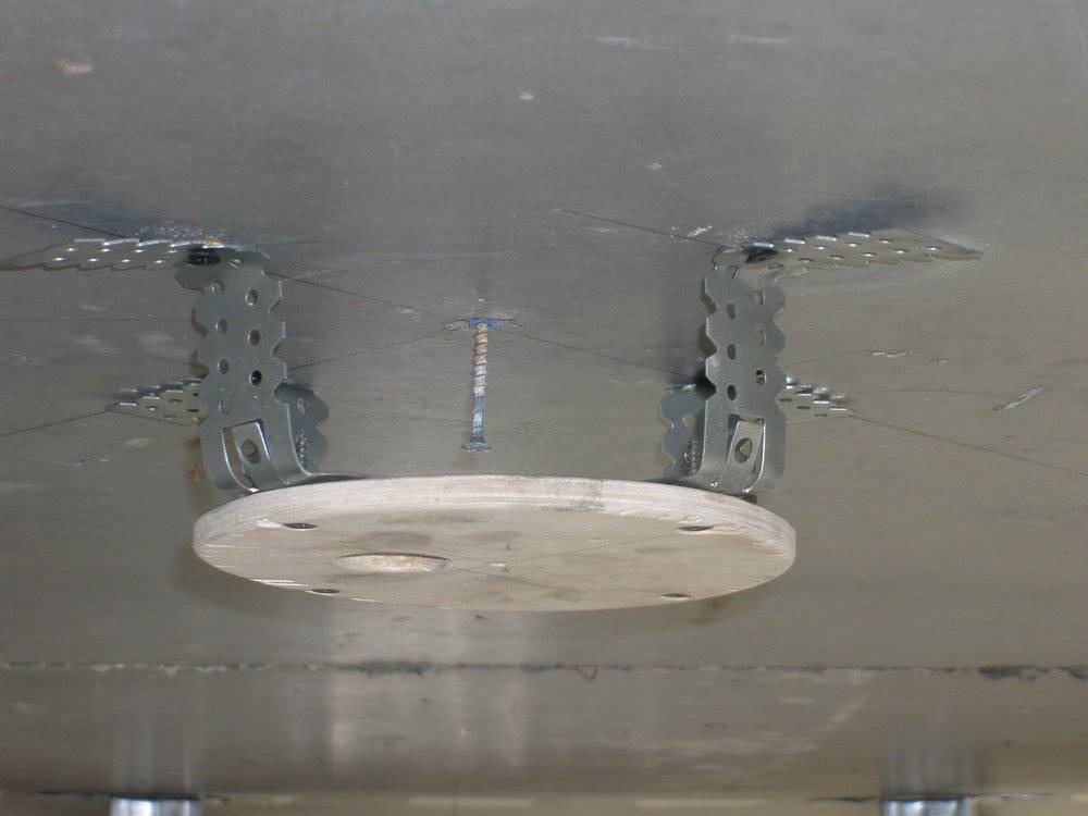 Крепление люстры к потолку из бетона: типы креплений и меры безопасности