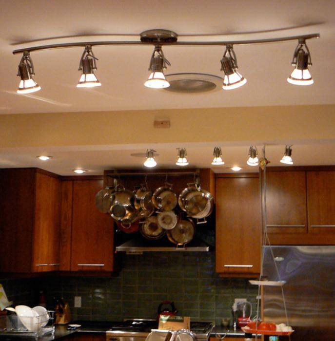 Какой потолочный светильник лучше подойдет для кухни