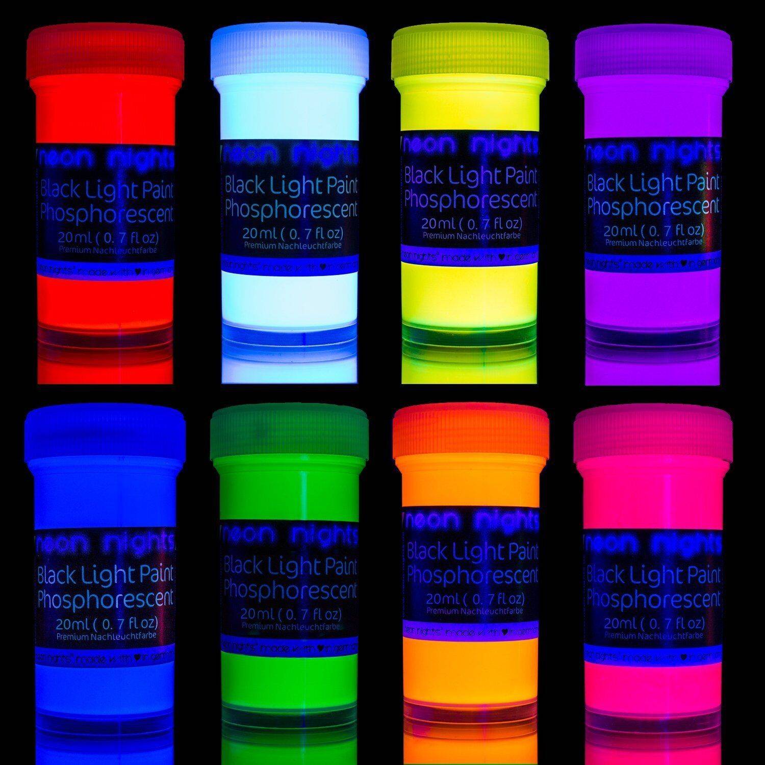 Флуоресцентная краска: описание материала и его применение